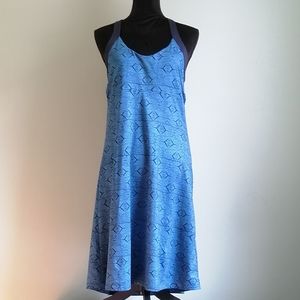 Patagonia Blue Patterned Summer Dress